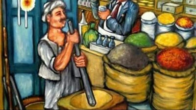حكاية حسن العطار وبثينة