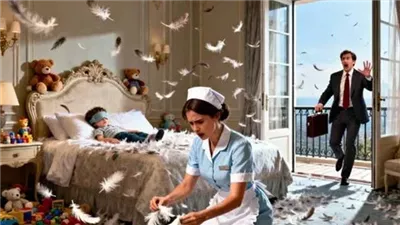 لم يستطع أيّ طبيب علاج ابن المليونير إلى أن تفحّصت المربّية الوسائد…