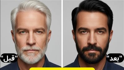 في 5 دقائق فقط استعيدي لون شعرك الأسود من الشيب وحفزي نموه بسرعة الصاروخ!