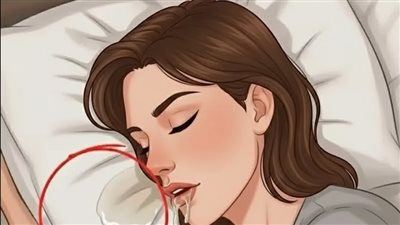 سيلان اللعاب أثناء النوم هل هو علامة صحة أم مؤشر خطړ؟