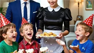 المليونير الذي نسيه الجميع في عيد ميلاده حتى طرقت عاملة التنظيف بابه بمفاجأة قلبت حياته رأسًا على عقب!