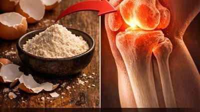 مُصل الغضاريف المنسي: الوصفة الهندسية الصحيحة لتحويل 'قشر البيض' إلى كولاجين وكالسيوم فائق الامتصاص للركبة!